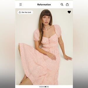 Reformation Rhett Dress NEW with all tags , size 8.